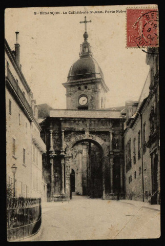Besançon - La Cathédrale St-Jean et Porte Noire [image fixe]