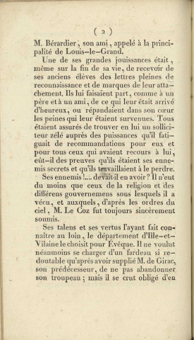 Nécrologie [Sur M. Claude Le Coz, archevêque de Besançon] [Texte imprimé]