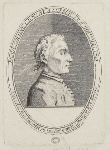 Franc. Colomb. Lavey [image fixe] / Poisson, Sc. Aquaf  ; Me de Moracin , Paris, 1787