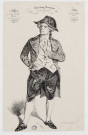 Louis Monrose. Artiste du Second théâtre Français / Lith. de Rigo frères et Cie  ; Henry Monnier , Paris, 1842