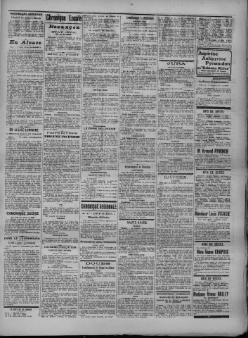 13/10/1915 - La Dépêche républicaine de Franche-Comté [Texte imprimé]