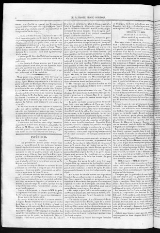 23/11/1832 - Le Patriote franc-comtois