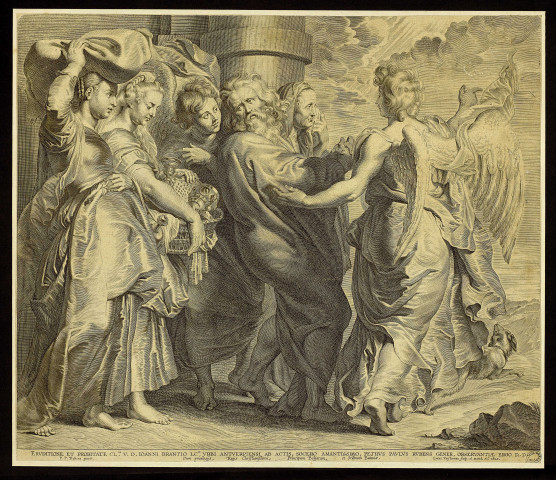 [Images religieuses et allégoriques] [estampe] / Lucas Vorsterman sculp. et excud.  ; P.P. Rubens pinxit. , A Paris : chez J. Ph. Le Bas, 1er graveur du Cabinet du Roy rue de la Harpe, [1620-1621]