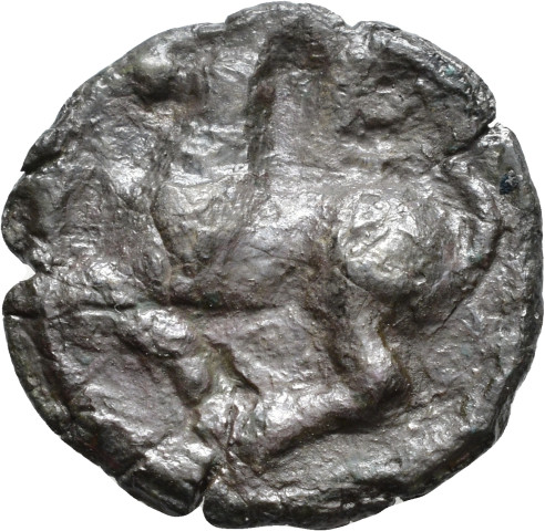 A.GX.12 - pièce de monnaie ; potin