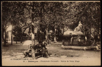 Besançon - Promenade Granvelle - Statue de Victor Hugo [image fixe] , Paris : B. F. "Lux" ; Imp. Catala frères, 1904-1930