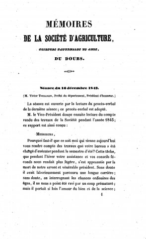 01/01/1844 - Mémoires de la Société d'émulation du Doubs [Texte imprimé]