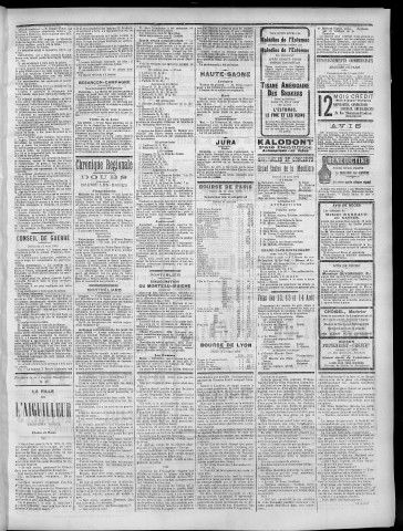 12/08/1905 - La Dépêche républicaine de Franche-Comté [Texte imprimé]