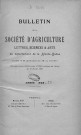 01/01/1928 - Bulletin de la Société d'agriculture, sciences et arts du département de la Haute-Saône [Texte imprimé]