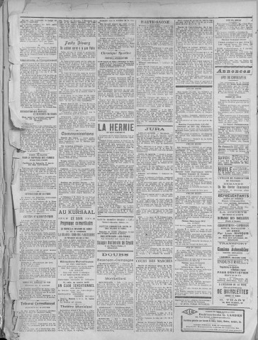 11/01/1919 - La Dépêche républicaine de Franche-Comté [Texte imprimé]