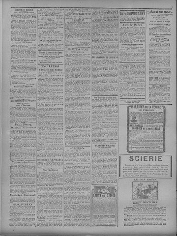 12/11/1920 - La Dépêche républicaine de Franche-Comté [Texte imprimé]
