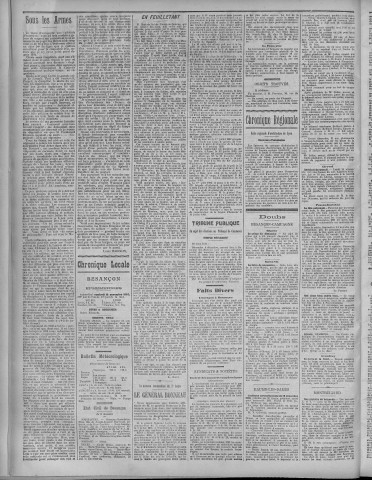18/11/1910 - La Dépêche républicaine de Franche-Comté [Texte imprimé]