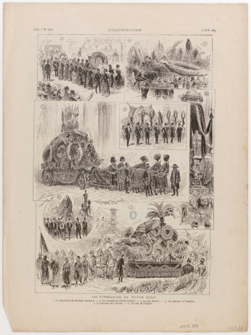 Les funérailles de Victor Hugo [image fixe] / Michelet ; Humbert , 1885