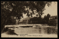Besançon - Le Doubs et Le Barrage de Micaud [image fixe] , Paris : B. F. "Lux" ; Imp. Catala Frères, 1904/1926