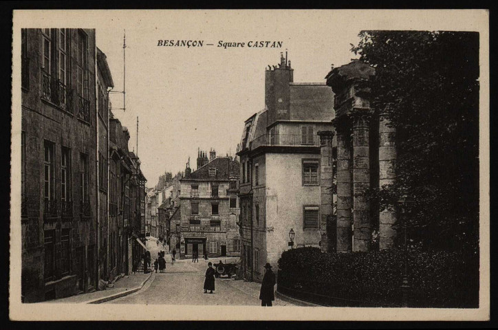 Besançon - Besançon - Square Castan . [image fixe] , Besançon : Edit Au Grand Turc, 1903/1933