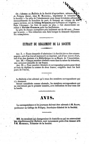 01/01/1878 - Bulletin de la Société d'agriculture, sciences et arts de Poligny [Texte imprimé]