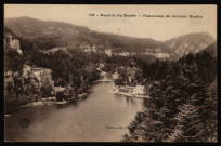 Bassins du Doubs - Panorama du dernier Bassin. [image fixe] , Besançon ; Dijon : Edition des Nouvelles Galeries : Bauer-Marchet et Cie Dijon (dans un cercle), 1904/1916