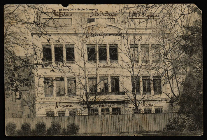 Besançon - Ecole Granvelle [image fixe] , 1904