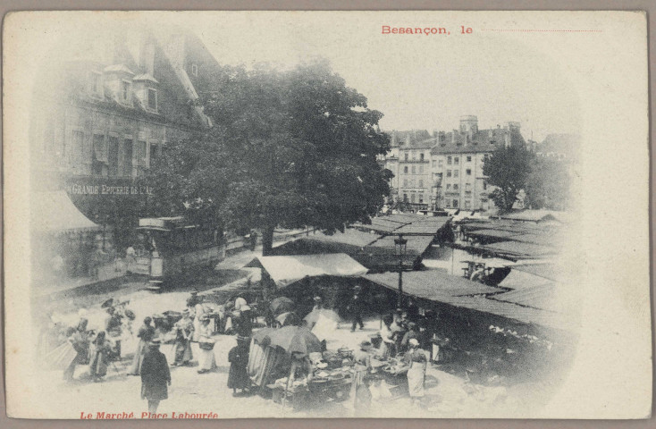 Le Marché. Place Labourée [image fixe] 1897/1903