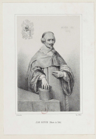 Jean Boyvin (Musée de Dole) [image fixe] / A. Ducat Lith.  ; Imp. Valluet , 1800/1899