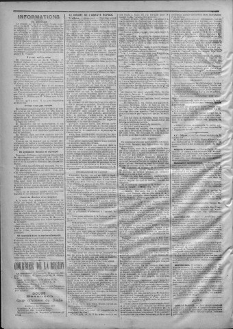 28/10/1887 - La Franche-Comté : journal politique de la région de l'Est