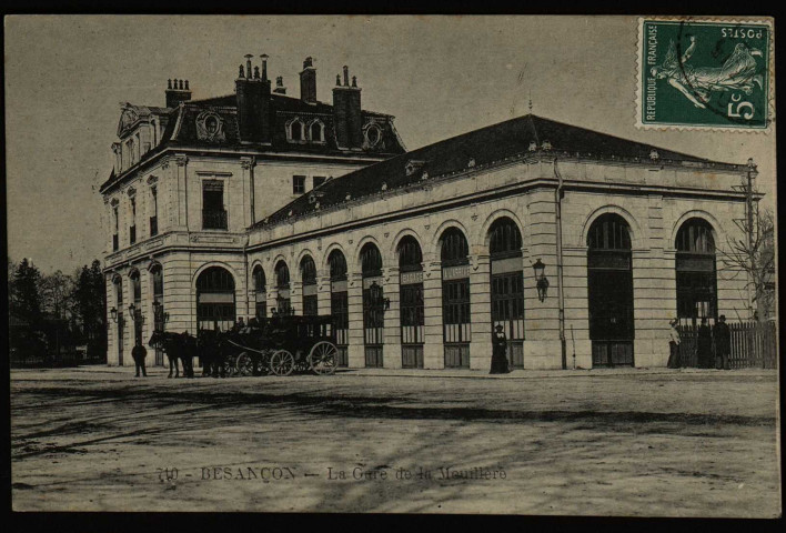 Besançon - Besançon - La Gare de la Mouillère. [image fixe] , 1904/1908