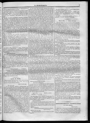 11/04/1848 - Le Franc-comtois - Journal de Besançon et des trois départements