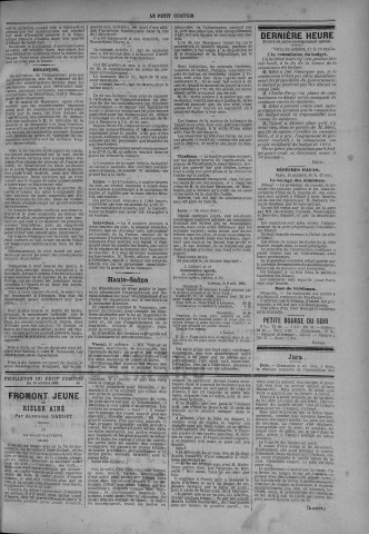 16/10/1883 - Le petit comtois [Texte imprimé] : journal républicain démocratique quotidien