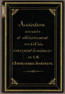 Ms 891 - « Assertion erronée et ultérieurement rectifiée concernant la mémoire de S. M. l'impératrice Joséphine »