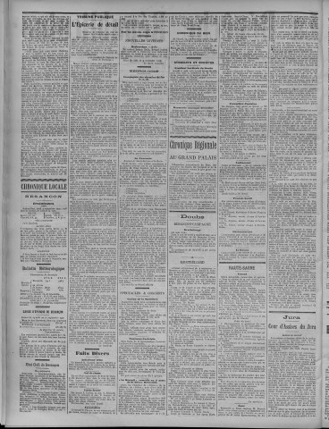 05/09/1907 - La Dépêche républicaine de Franche-Comté [Texte imprimé]