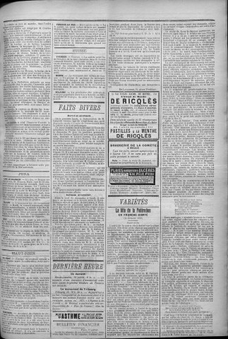 14/07/1890 - La Franche-Comté : journal politique de la région de l'Est