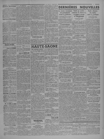 23/03/1938 - Le petit comtois [Texte imprimé] : journal républicain démocratique quotidien