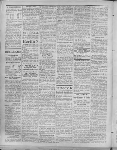 09/04/1919 - La Dépêche républicaine de Franche-Comté [Texte imprimé]
