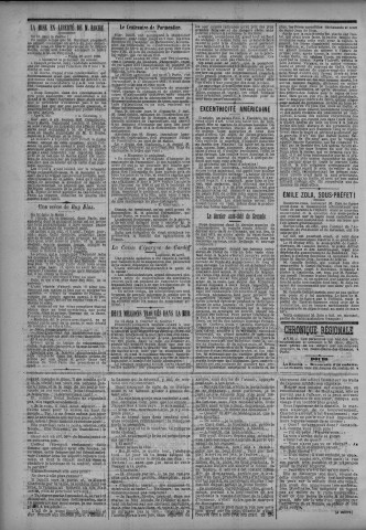27/04/1886 - Le petit comtois [Texte imprimé] : journal républicain démocratique quotidien