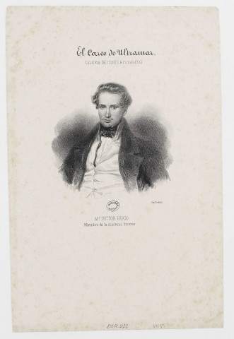 Mr Victor Hugo [image fixe] , Paris : Imp. Bertauts:, 1842/1886