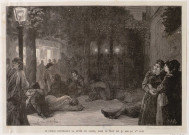 Le public attendant la levée du corps, dans la nuit du 31 mai au 1er juin [image fixe] / Ez Clair-Guyo ; E. A. Tilly , 1885