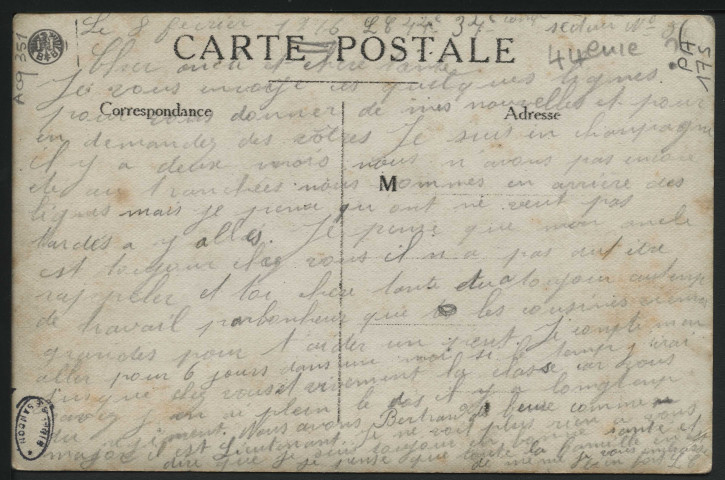 Soldats du 44e RI (basé à Lons-le-Saunier)