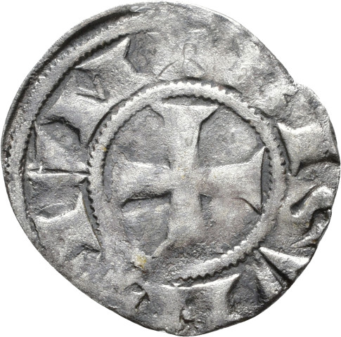874.1.45 - pièce de monnaie ; denier estevenant