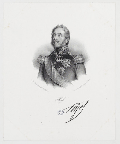 Pajol / [d'après Maurin] Paris Rosselin éditeur, 21 quai Voltaire, lith Formentin et Cie, 10 rue des saint pères.- Paris : Rosselin