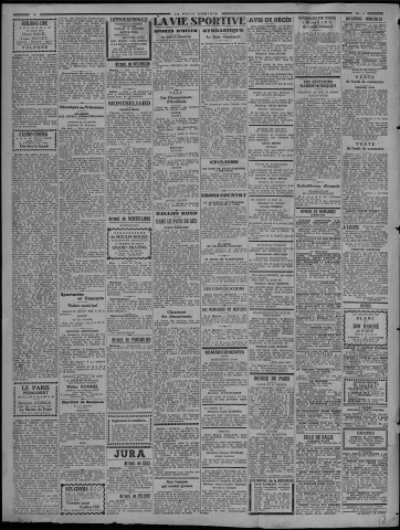 15/01/1942 - Le petit comtois [Texte imprimé] : journal républicain démocratique quotidien