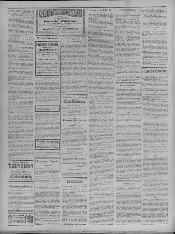 28/08/1930 - La Dépêche républicaine de Franche-Comté [Texte imprimé]