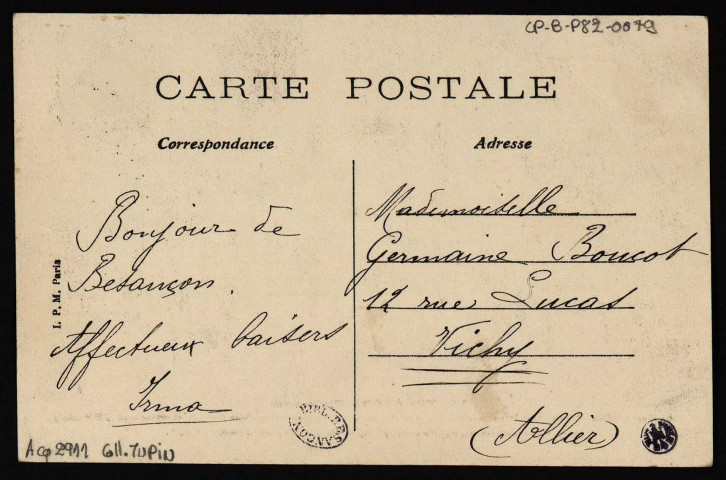 La Porte taillée [image fixe] , Paris : I. P. M., 1904/1930