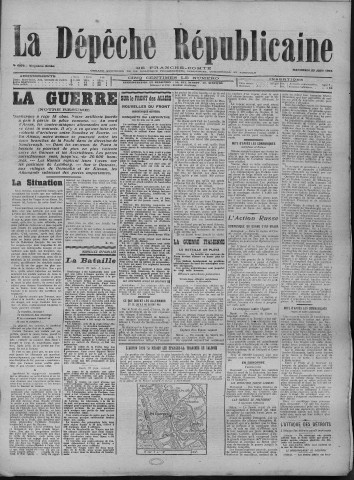 23/06/1915 - La Dépêche républicaine de Franche-Comté [Texte imprimé]
