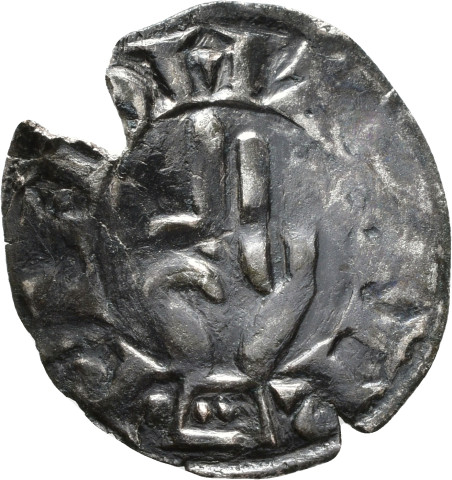 874.1.71 - pièce de monnaie ; denier estevenant