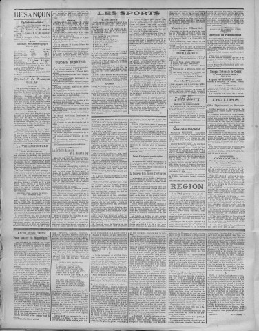 31/05/1921 - La Dépêche républicaine de Franche-Comté [Texte imprimé]
