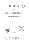 01/01/1883 - Bulletin de la Société belfortaine d'émulation [Texte imprimé]