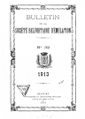 01/01/1913 - Bulletin de la Société belfortaine d'émulation [Texte imprimé]
